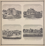 Eagle Mills, S. B. Clark Propr. Canton, St. Lawrence Co., N.Y. ; Res. of Hiran Atwater, Norfolk, St. Lawrence Co., N.Y. ; Res. of Otis C. Jillson Esq. Depeyster, St. Lawrence Co., N.Y. ; Res. of G. J. Hall Esq. Raymondville, St. Lawrence Co., N.Y.