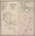 Colton Business Directory. ; Part of Colton including the original Township of Matildaville and a part of Parishville including the original Township of Wick [Townships]; Colton [Village]