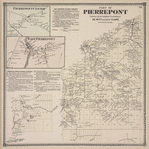 Pierrepont Center [Village]; East Pierrepont [Village]; Pierrepont Centre Business Directory. ; East Pierrepont Business Directory. ; Part of Pierrepont Embracing the original Township of De Witt and part of Clare [Township]