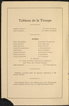 Program for the appearance of Diaghilev's Ballets Russes at Harmanus Bleecker Hall, Albany, February 10, 1916