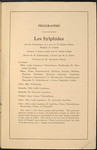 Program for the appearance of Diaghilev's Ballets Russes at Harmanus Bleecker Hall, Albany, February 10, 1916