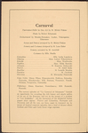Program for the appearance of Diaghilev's Ballets Russes at Harmanus Bleecker Hall, Albany, February 10, 1916