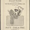 Ballets Russes (Diaghilev), American tour, 1915-1916.