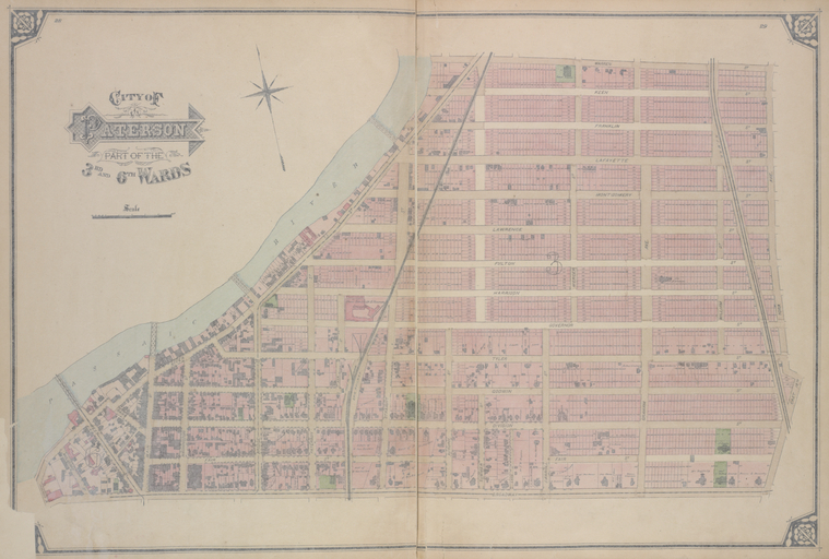 City of Paterson. Part of the 3rd and 6th Wards NYPL Digital Collections