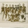 Group portrait of GAA softball team