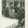 Suffolk County police headquarters protest, Hauppauge, New York, 1971 Aug 22