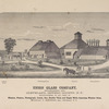 Union Glass Company. Established 1851. Cleveland, Oswego County, N.Y. Manufacturers of all sizes of Windows, Pictures, Photograph, Coach, Car, Double Thick and Single White American Window Glass. Address, C. Kathern, Agt., Cleveland, N.Y.