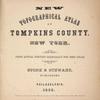 New topographical atlas of Tompkins County, New York