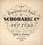 New topographical atlas of Schoharie Co., New York