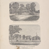 Residence of James Carrigan, Northumberland, Saratoga. Co., N.Y.; Jonesville Academy, Incorporated 1850, Hon. Roscius R. Kennedy, Resident and Sole Truster. Rev. F. F. King, A.M., Principal