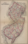 Map of The State of New Jersey