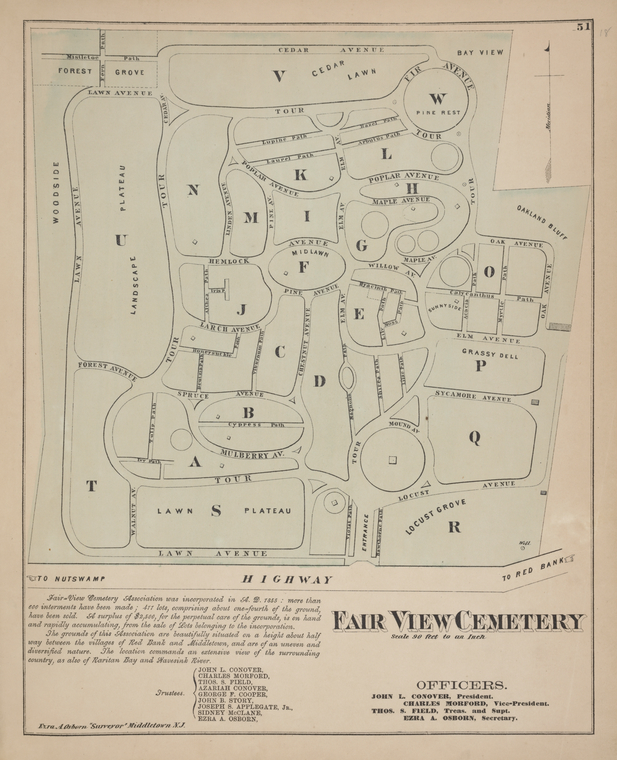 Fair View Cemetery [Village] NYPL Digital Collections