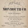 Atlas of Monmouth co., New Jersey.