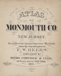 Atlas of Monmouth co., New Jersey.