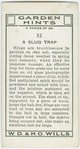 A slug trap.