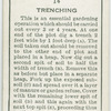 Trenching.