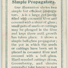 Simple propaggators.