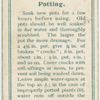 Potting.
