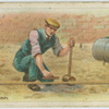 Making a lawn.