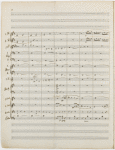 Symphonies, no. 1, D major