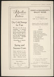 Ballets Russes (Diaghilev), American tour, 1915-1916.