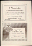 Ballets Russes (Diaghilev), American tour, 1915-1916.