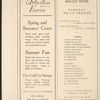 Ballets Russes (Diaghilev), American tour, 1915-1916.