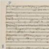 Symphonies, no. 7. Scherzo (Sketches)