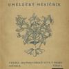 Umelecký mesícník. Roč. 2, čís. 1. [Front cover]