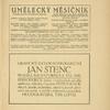 Umelecký mesícník. Roč. 2, čís. 2. [Title page]