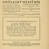 Umelecký mesícník. Roč. 2, čís. 3. [Title page]