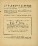Umelecký mesícník. Roč. 2, čís. 4-5. [Title page]