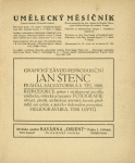 Umelecký mesícník. Roč. 2, čís. 6-7. [Title page]