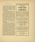 Drobné zprávy.