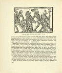 Dřevoryt z knihy: 'La Grande danse macabre' XV. stol.