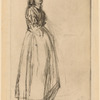 Fumette, standing