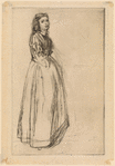 Fumette, standing