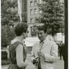 Barbara Gittings and Dick Leitsch talking
