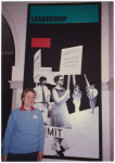 Gittings at NYC City Hall Exhibit, June 1988