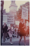 Women in picket line