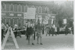 Craig Rodwell and women in picket line