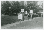 Barbara Gittings and Frank Kameny leading the picket line