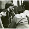 Jim Owles and Arthur Evans being interviewed