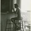 Barbara Gittings eating nude