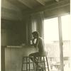 Barbara Gittings eating nude #2