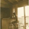 Barbara Gittings eating nude #2