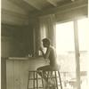 Barbara Gittings eating nude