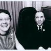 Barbara Gittings and Frank Kameny in his campaign office