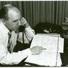 Frank Kameny with calendar, on phone #2