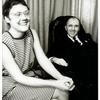 Barbara Gittings and Frank Kameny relaxing in his office